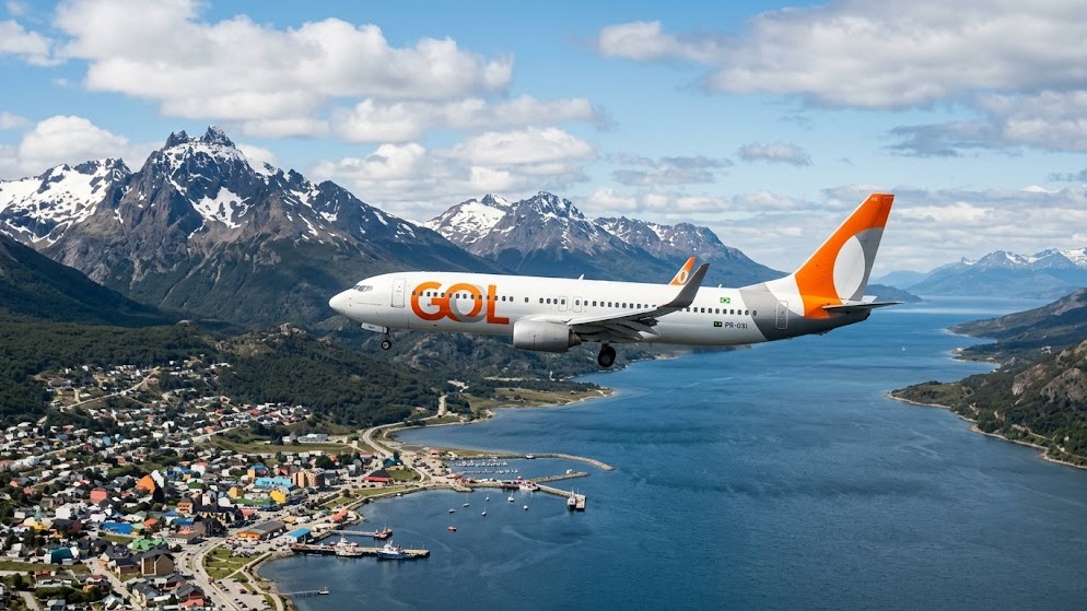 GOL inaugura vuelos directos entre San Pablo y Ushuaia con 3 vuelos semanales