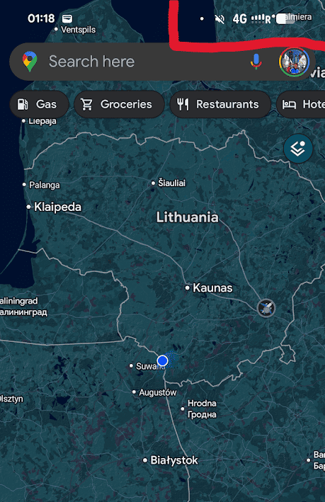 Conexión en la frontera de Polonia y Lituania