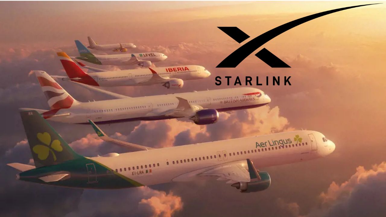 Aviones de Iberia, Aer Lingus, British Airways, Level y Vueling