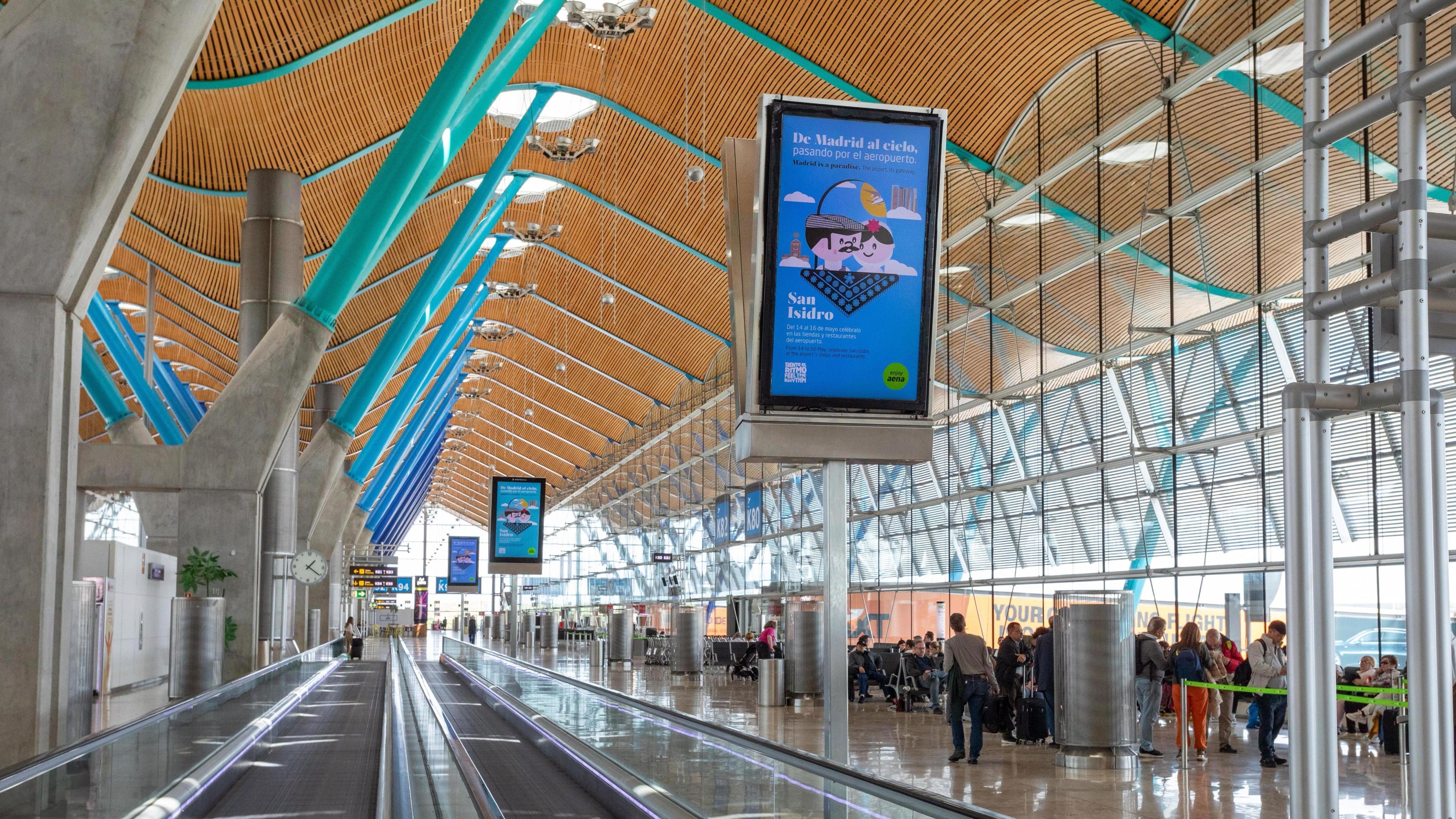 Terminal 4 aeropuerto Madrid-Barajas