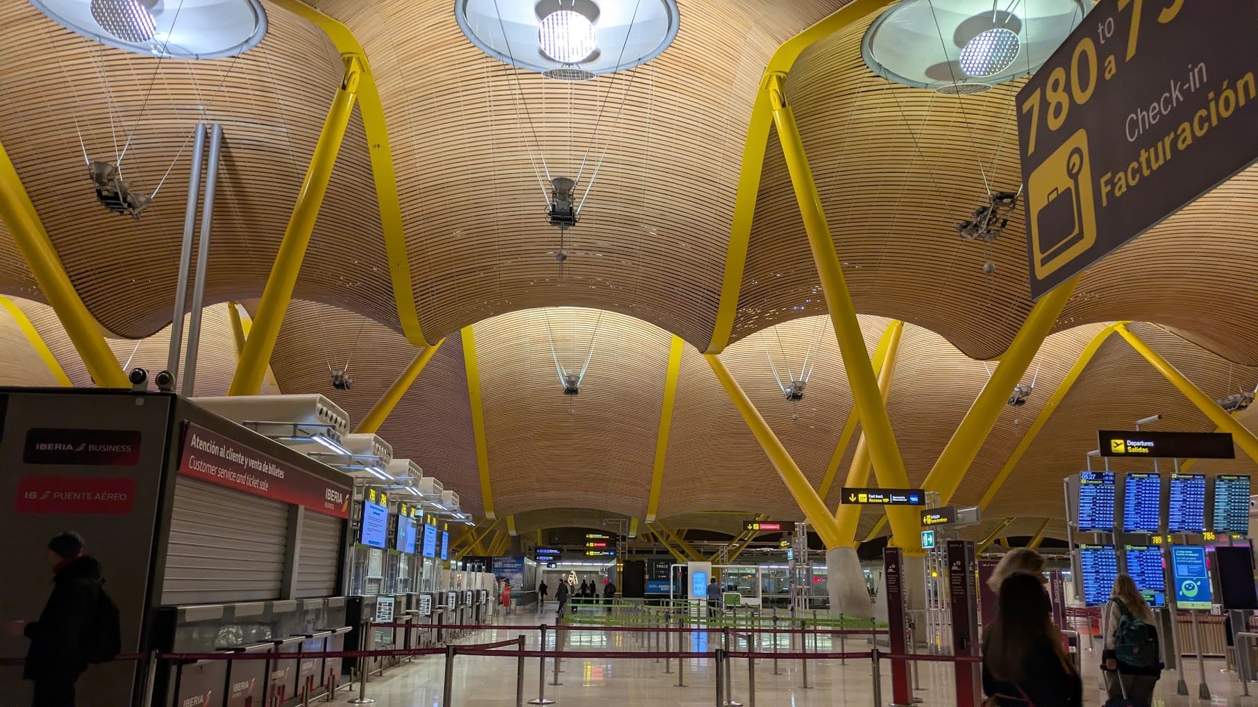 Terminal 4 aeropuerto Madrid-Barajas