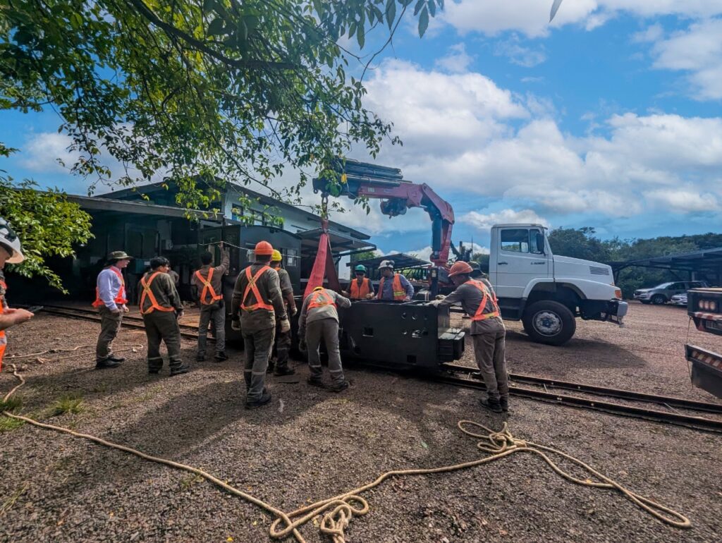 Poniendo en marcha las locomotoras nuevas