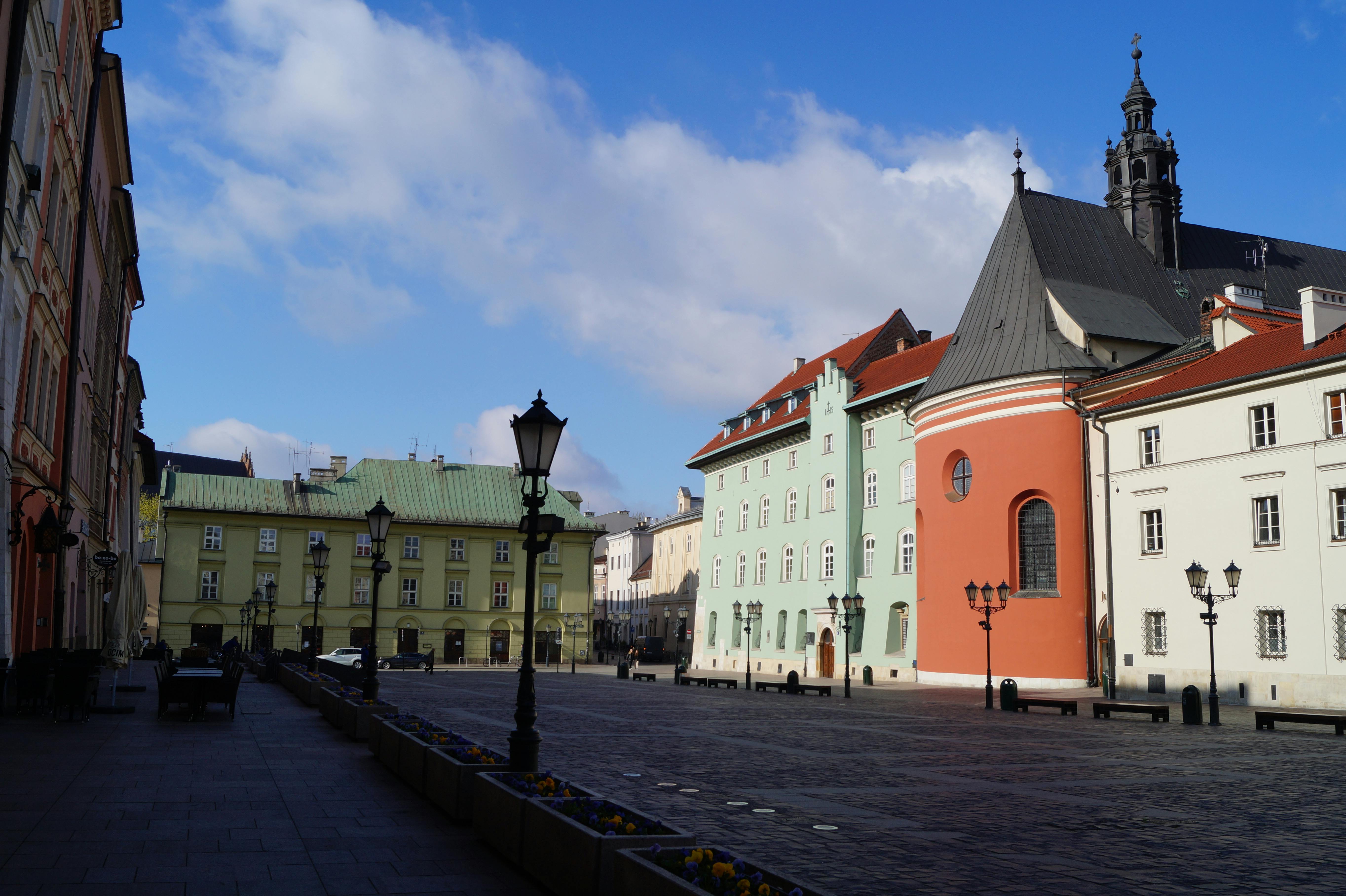 Plaza del mercado de Cracovia