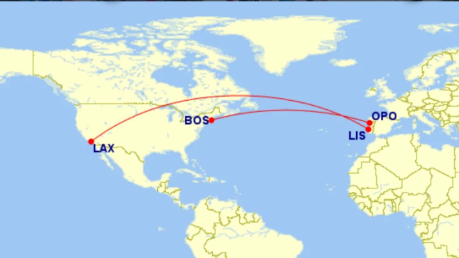 Mapa de las nuevas rutas