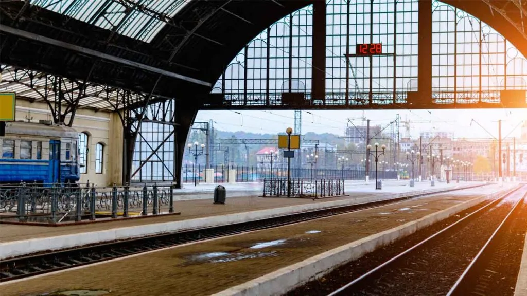 Estación de trenes de Kiev