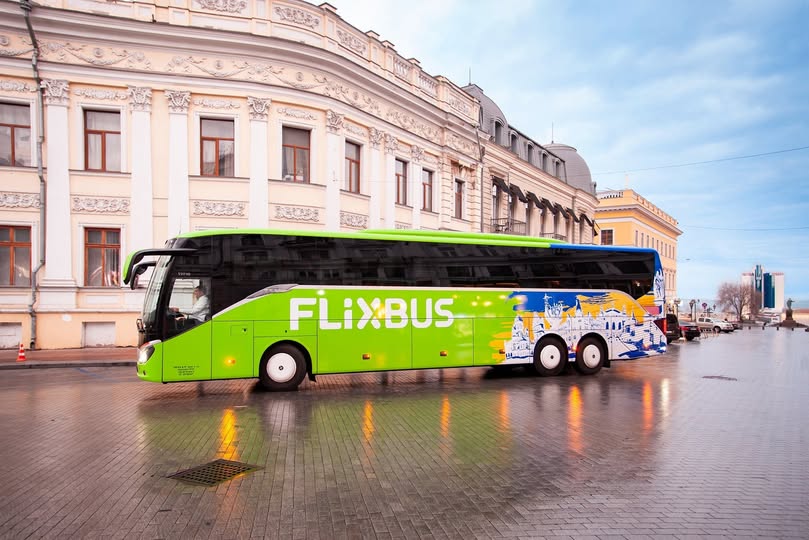 Flixbus plotteado de Ucrania