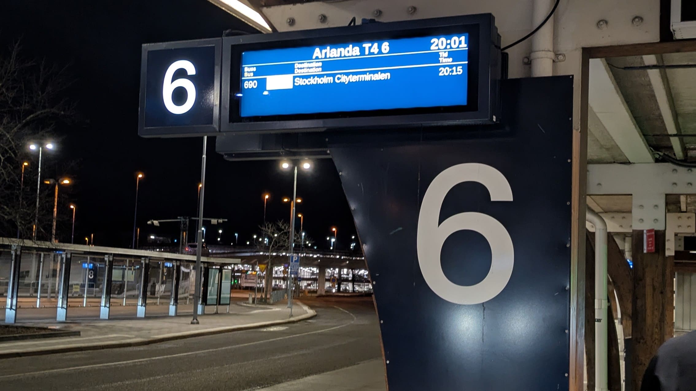 Flixbus de el Aeropuerto de Arlanda al centro de Estocolmo
