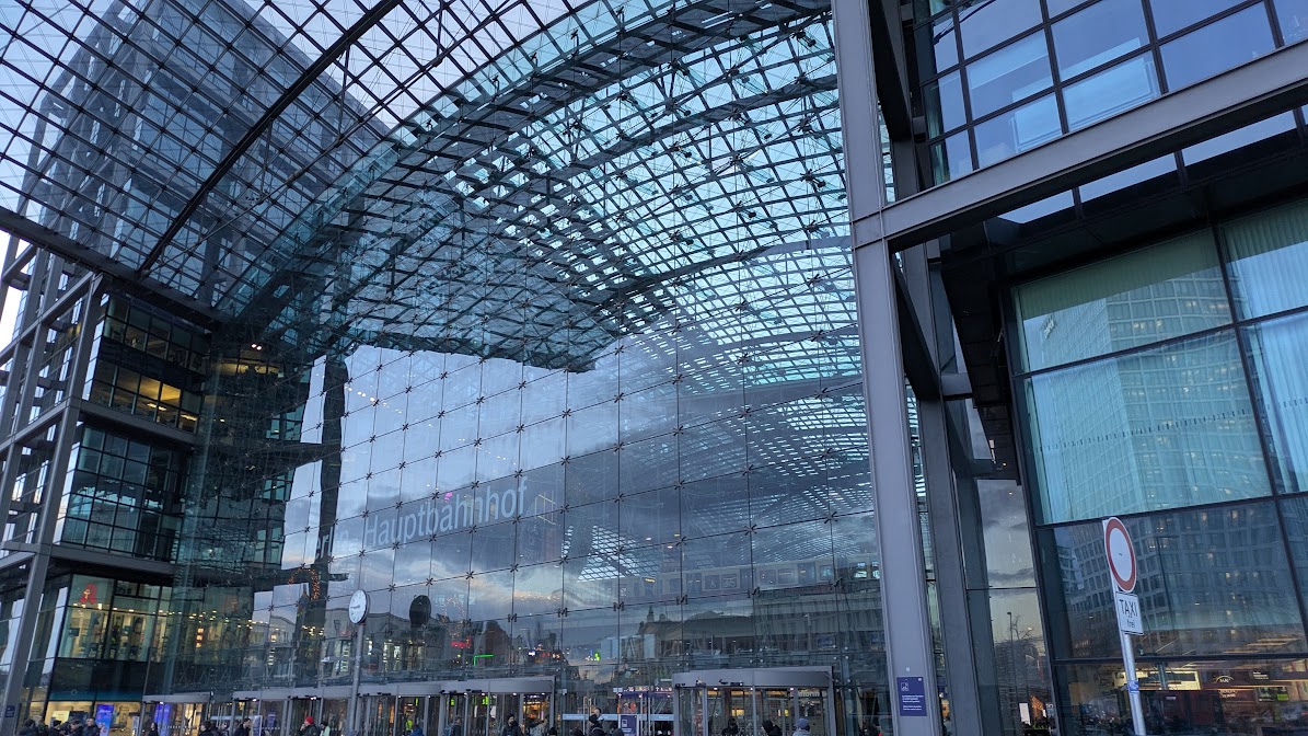 Imponente Estación de Berlin